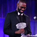 Moonlight scribe Tarell Alvin McCraney was the evening's guest of honor