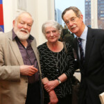 Guests enjoyed Moët champagne in honor of the non-profit Co-operation Ireland at a reception hosted by British Consul General Danny Lopez and Consul General of Ireland Barbara Jones with Jim Clerkin and Peter Sheridan