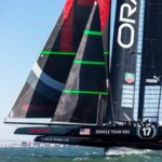 On the West Coast, the Oracle Team USA defends its championship with support from the Swiss brand