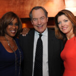 Gayle King, Charlie Rose and Norah O'Donnell fête their DuJour magazine feature with a cocktail party at Strip House restaurant in New York City