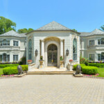 Tucked away in Saddle River, this home features a room with walls draped in pure silk