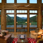 This West Aspen lodge includes 12 buildings situated on 82 beautiful acres