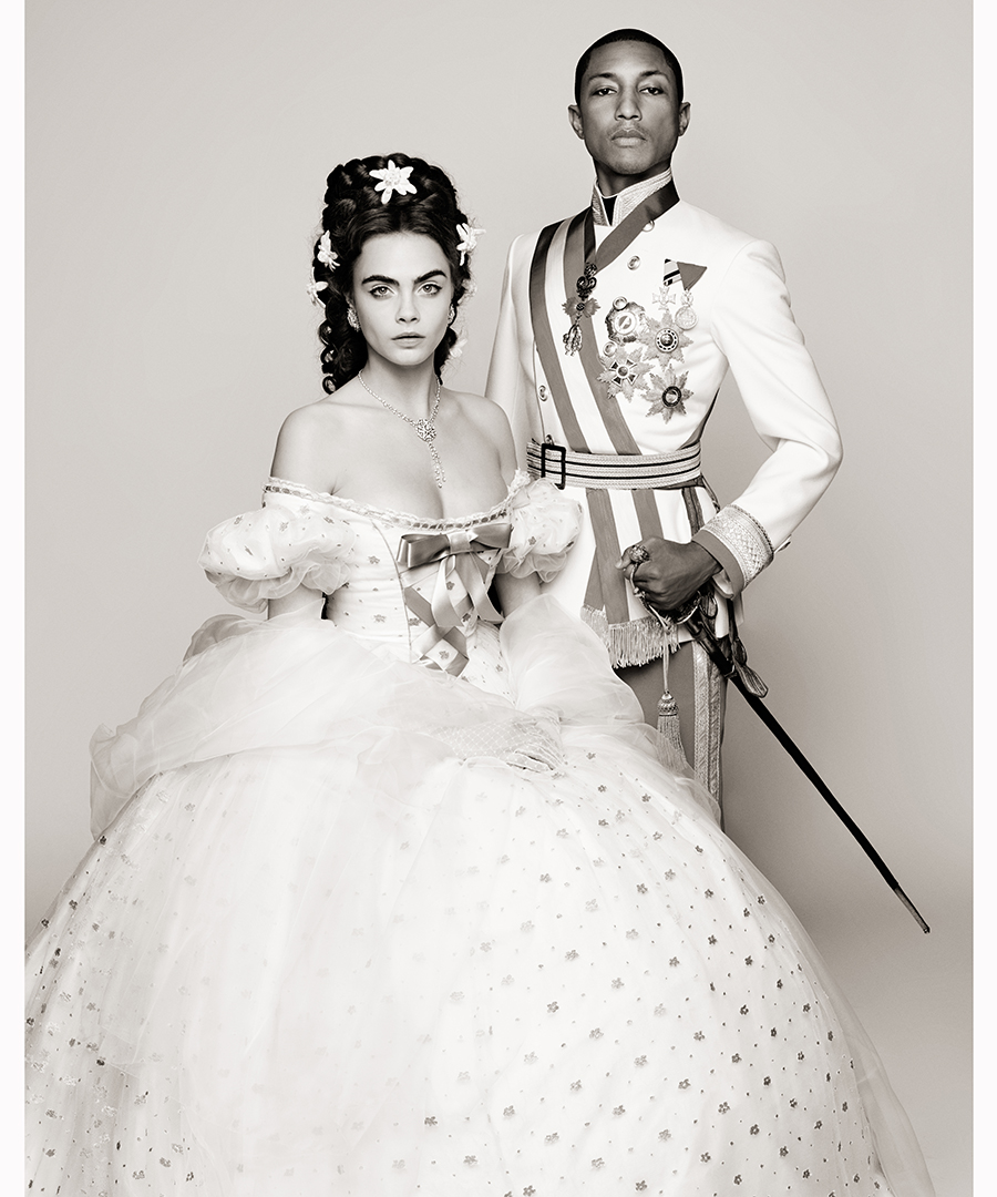 Cara Delevingne, Pharrell Williams in Chanel's Pre-Fall Campaign – The  Hollywood Reporter