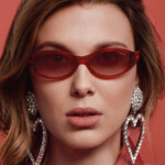 The beauty maven and star of Stranger Things collaborated on her first eyewear collection