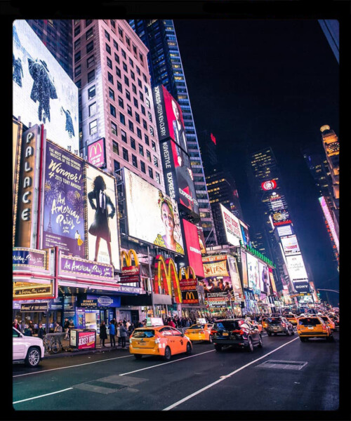 Theater District em Nova York 