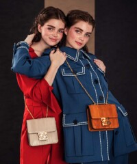 See Insta-Famous Blutstein Twins Model Fendi’s 2020 Resort It Bag