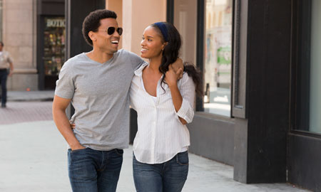 Michael Ealy and Joy Bryant