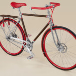 Maison Tamboite and Louis Vuitton have created the monogrammed LV bike