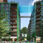 See the glass-encased pool that's nestled 115 feet above the ground