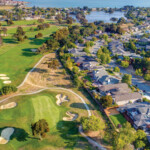 Discover the chic style of this California residence located on the 7th green of Peacock Gap Golf Club