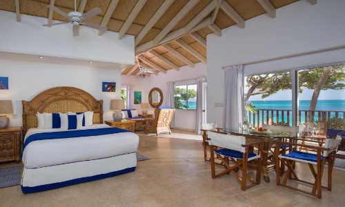 The Seagrape Suite at the Palm Island Resort