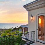 The hilltop property features three levels of gorgeous ocean views