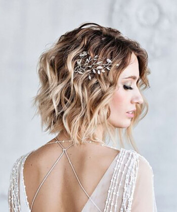 10 Beautiful Looks for Brides With Short Hair