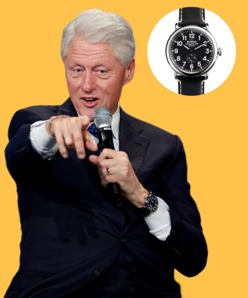 Watch & Learn: President Bill Clinton’s Shinola