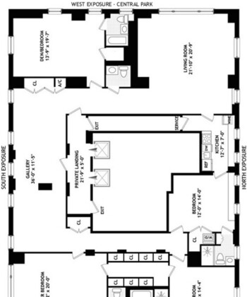 Floor Plan Porn: Five-Star Living in the Carlyle Hotel