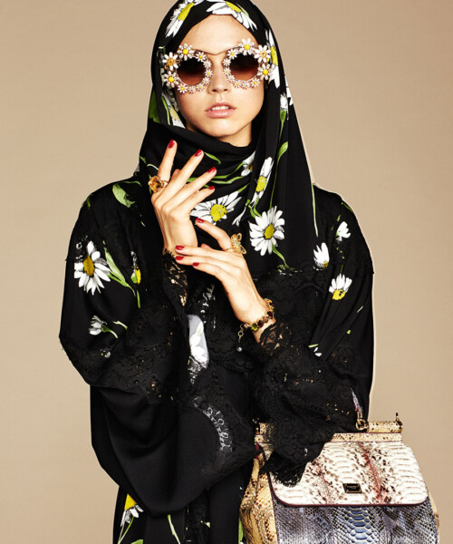 Dolce & Gabbana Debuts a Hijab and Abaya Collection