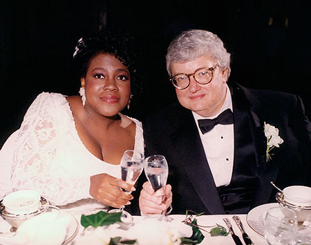 Roger Ebert and Chaz