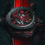 Swiss watch brand Hublot revs up with Ferrari and unveils its sleek new Scuderia timepiece for the U.S market