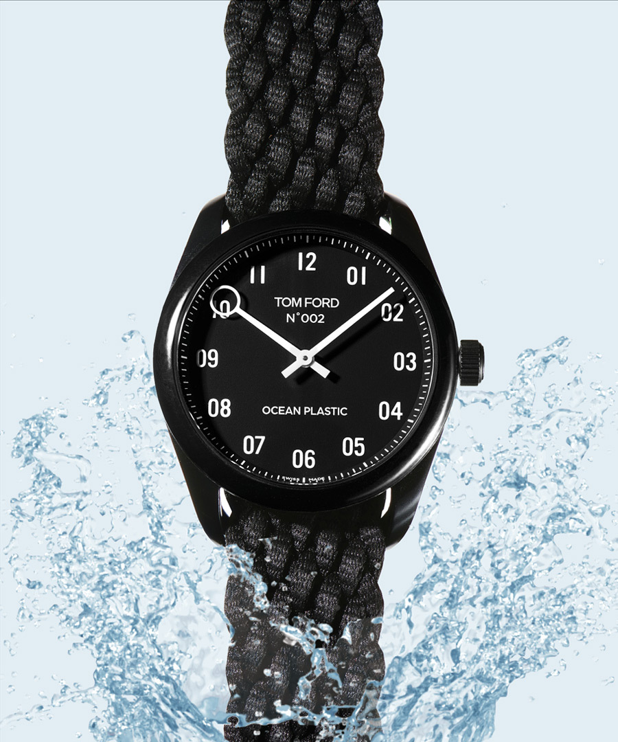 Tom Ford Launches a New Luxury Timepiece Made of 100% Ocean Plastic - DuJour