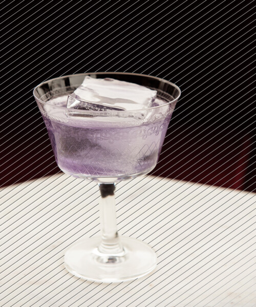 Drink DuJour: Purple Tuxedo