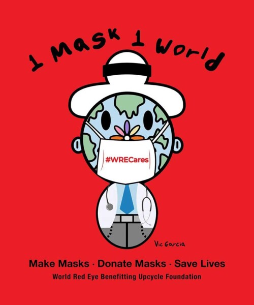 World Red Eye is Raising Money For Face Masks