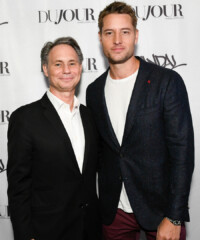 Inside DuJour’s Cover Party With Justin Hartley