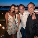 Guests gathered at the Sobel residence in the Hamptons last weekend for chic cocktails and mingling