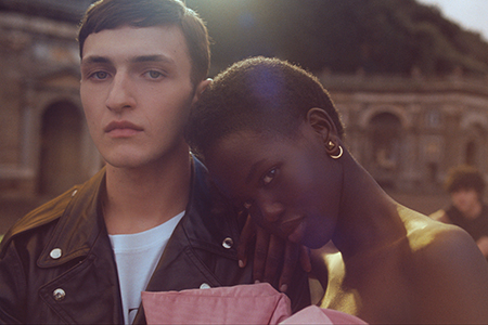 Anwar Hadid and Adut Akech for Valentino