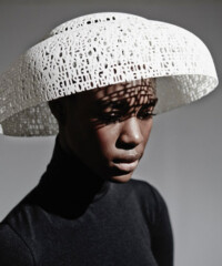 Gabriela Ligenza's 3D Printed Hats - DuJour