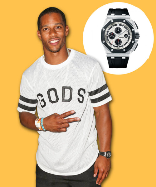 Watch & Learn: Victor Cruz’s Audemars