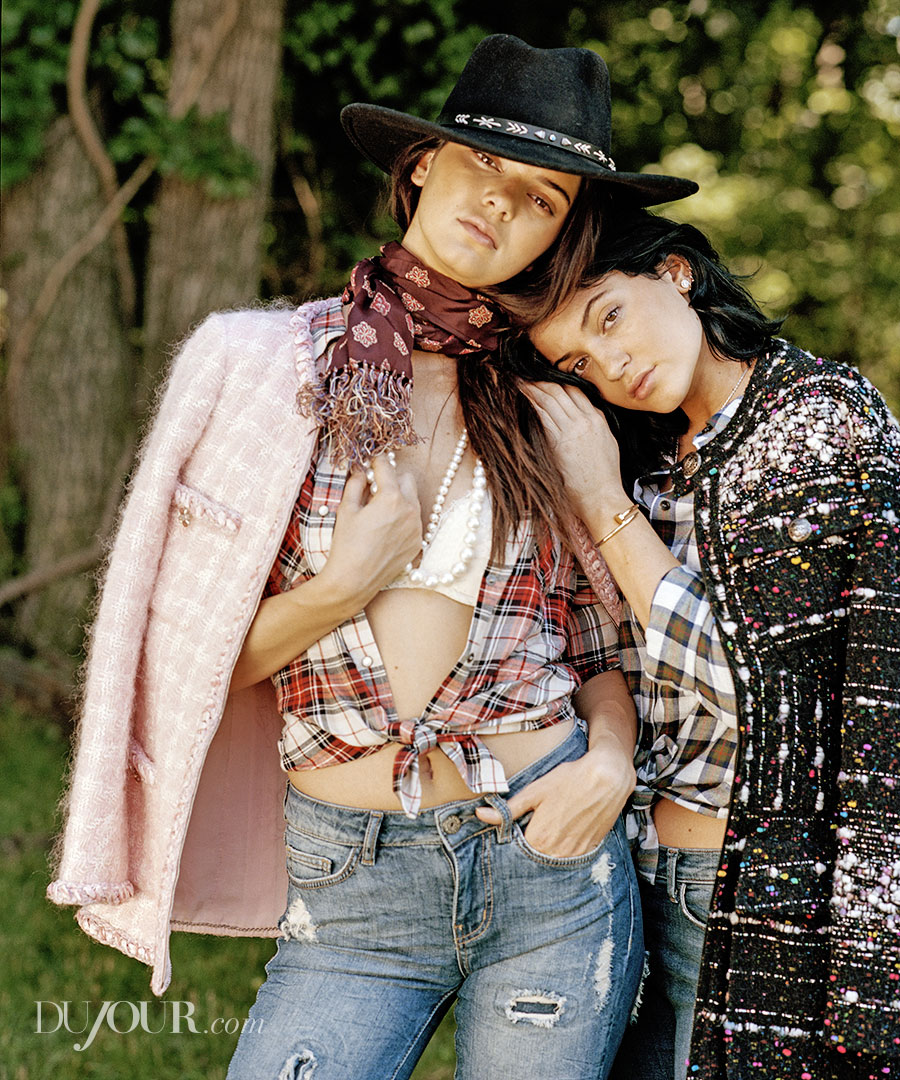 Kendall and Kylie Jenner look awesome at new clothing collection