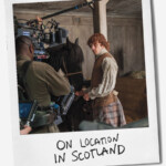 The star of the new series Outlander gets his kilt on in Scotland